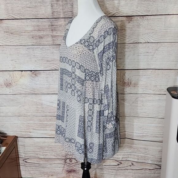 Abercrombie and Fitch Boho Tunic Top Size Medium - Picture 7 of 16